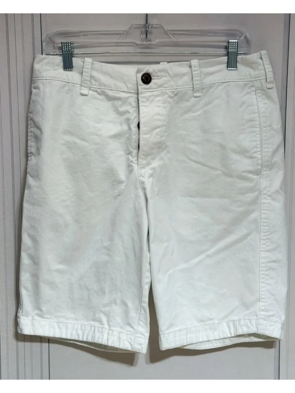 VTG Hollister Mens Chino Shorts Men’s  Size 32 Painter Surf Button Fly